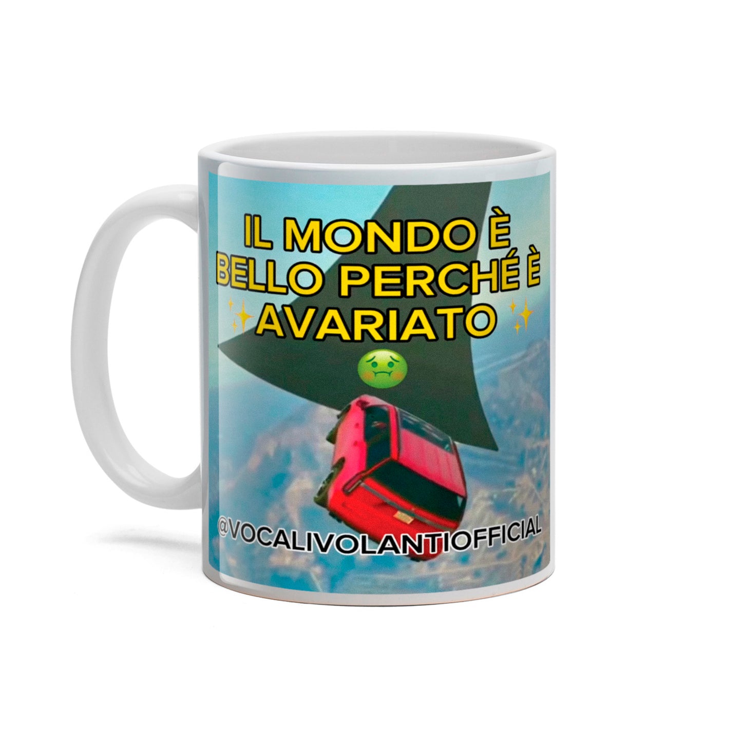 Tazza Il mondo è bello perchè è avariato
